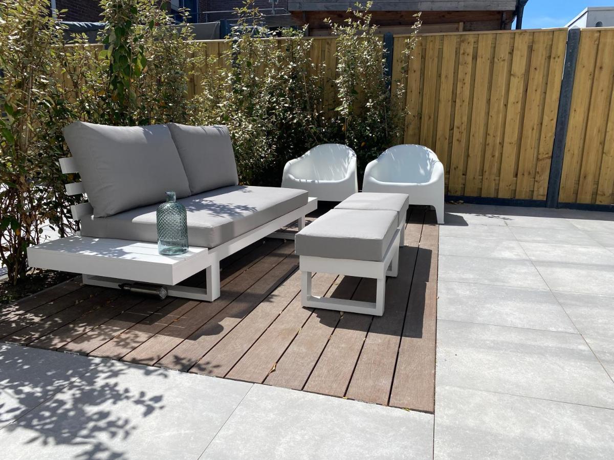 Luxe vakantiewoning met Finse sauna in Domburg Bagian luar foto